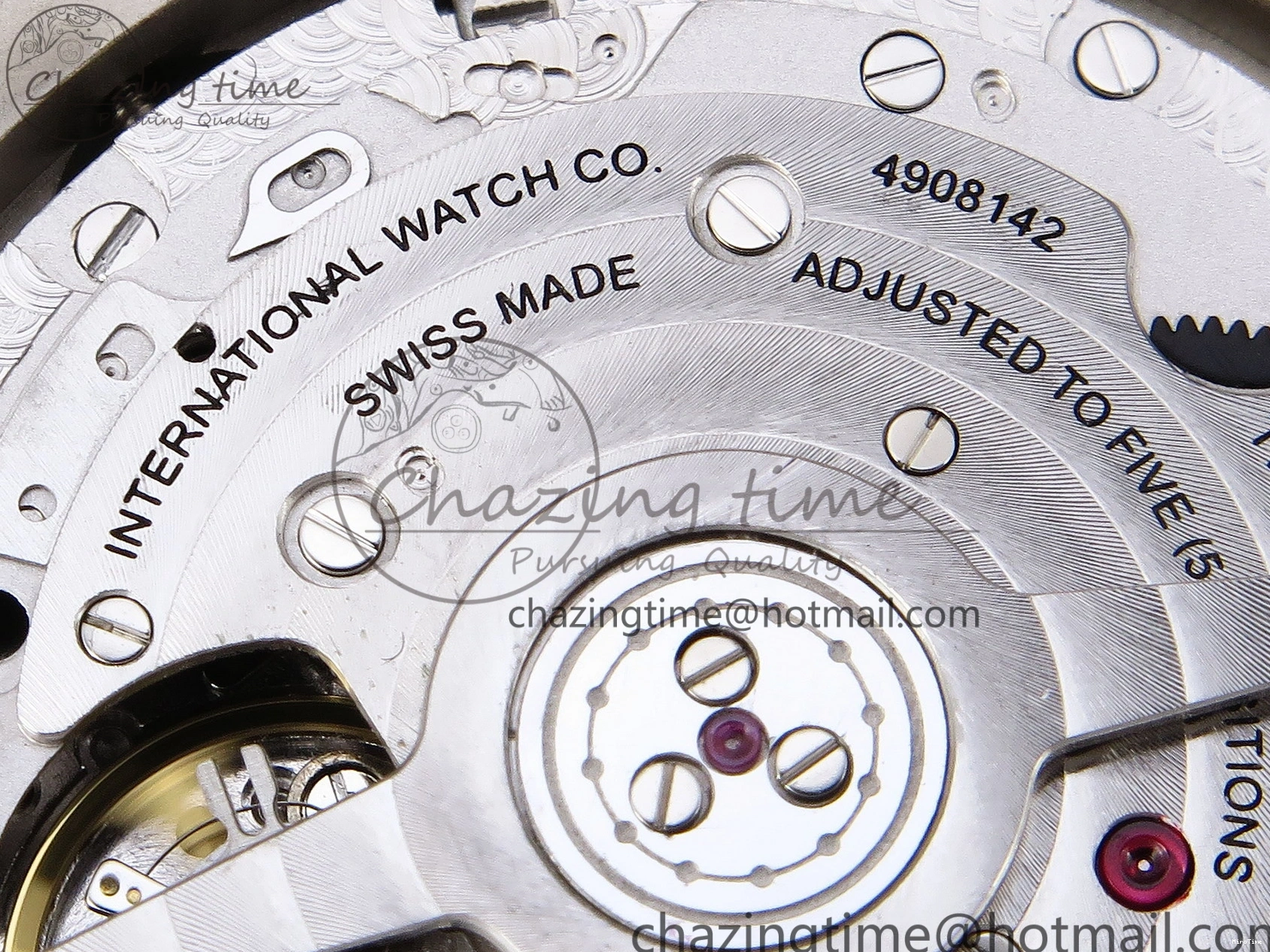 MIROTIME 0418 Original Pilot’s Watch Laureus Blue Ceramic IW328101 ZF 1:1 Best Edition on Blue Nylon Strap A 7027